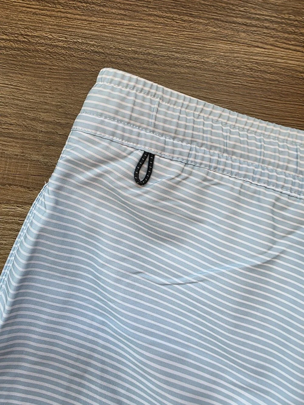 🔹️NWT Quicksilver Blue Stripe Deluxe Quick Dry Swim Shorts Men's XLarge